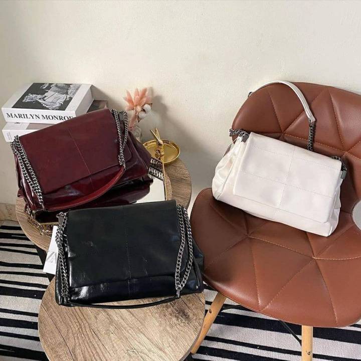 Tas Selempang Wanita Zara Carpenter Tote Tote Bag Zara