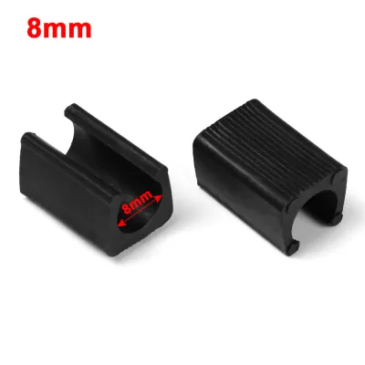 【COD+IN STOCK】10pcs Durable Chair Foot Anti-front Tilt U Shaped Floor Glides Tubing Caps Bumper Damper Stool Chair Leg Pipe Clamp Floor Protector