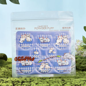 Dorisna 8Pcs/set Makeup Sponge Super Soft Foundation Applicator Creative Picking Powder Puff Wet And Dry Dual-use Skin-friendly Makeup Tool