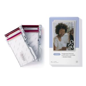 HPRT CP2100 Pocket Photo Printer Portable Mini Color HD Bluetooth Wireless Connection AR Photos Fun Puzzle  Essential for Christmas gift giving gatherings W-w