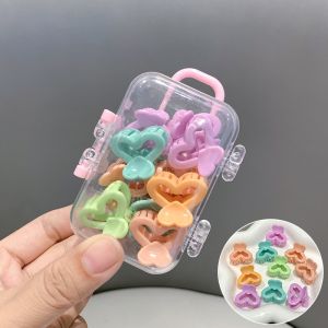Gratis Semua - Jepit Rambut Mini Ombre 10 PCS / Set Hair Clip dengan Box / Aksesoris Rambut Free Box