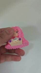Cyrene Chibi Figure Gift For Bestie Pink AnimeStatue 5cm Desk Ornament Birthday Present Stocking Stuffer Aesthetic Bedroom Decor