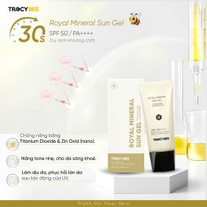 Kem chống nắng Tracybee Royal Mineral Sun Gel SPF50+ PA++++