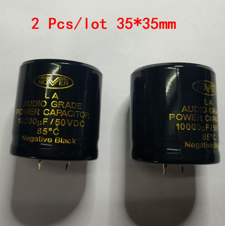 2 Condensatori Elettrolitici STM 10000uF 50v - Grado Computer - Terminali A Vite - 91C50HF14 - Foto 2