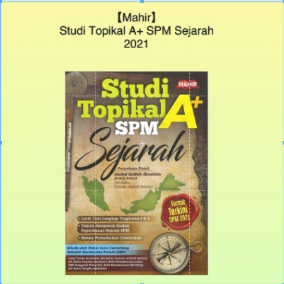 【Mahir】Studi Topikal A+ SPM Sejarah 2021 | Lazada