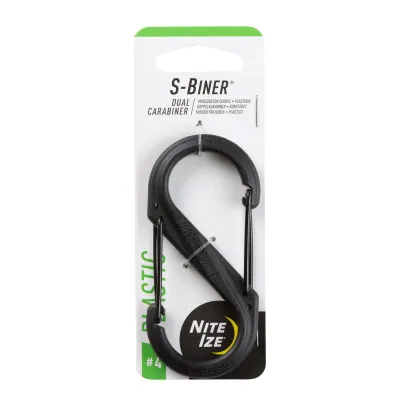 [Free Gift CamelBak Collab] Nite Ize S-Biner Plastic Dual Carabiner Size 4
