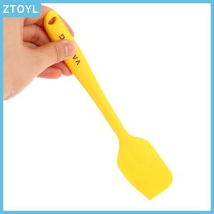 ZTOYL 1Pc Kitchen Silicone Cream Butter Cake Spatula Scraper Cake Cream Scraper Nonstick Butter Spatula Mixer DIY Cake Baking Tools