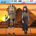 1 Set Kostum Egyptian Costume Cosplay Toddler Egypt Pharaoh Cleopatra Costume Kostum Anak Halloween Baju Negara Mesir. 