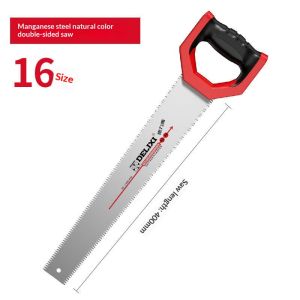 ZUOGUAN Powerful Dual-Edge Hand Saw for Tree Cutting and Woodworking with Ergonomic Handle