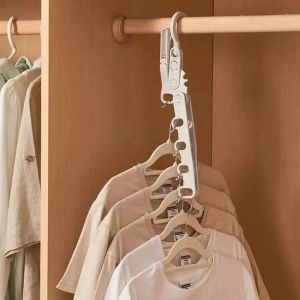 JE.ID Gantungan Baju Portable 5 Lubang Rak Cantolan Lipat Gantung Hanger Pakaian 5in1/Gantungan Jemuran Portable