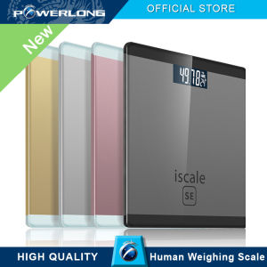 Powerlong PH High Quality Digital LCD Tempered Glass Human Weighing Scale