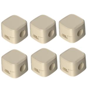 Magnetic Cord Clip Desktop Cable Organizers for Desk Nightstands and Various Electronic Devices