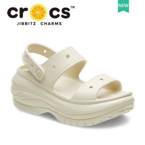 Crocs women MEGA CRUSH SANDAL hole shoes thick sole sandals | 207989