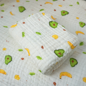 Khăn Tắm Xô Cotton 6 Lớp BAFABY Siêu Mềm Thấm Hút Tốt An Toàn Cho Bé Sơ Sinh - 353