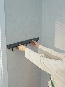 Kirilgu Invisible folding drying net No punching drying rack Balcony drying artifact Bathroom invisible folding grid 6K4N7