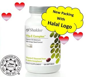 Shaklee Vitamin E Complex For Improving Cognitive Performance (Exp - Jan 2027)