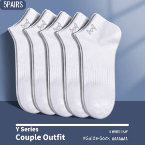 MiiOW Pure Cotton Short Sock Men Sport Non-Slip Invisible Ankle Sock Summer Anti Sweat Deodorant Breathable Business Dress Sock