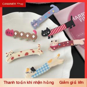CS Phim Hoạt Hình Tóc Clip Dễ Thương Mèo Hình Dạng Bên Bangs Clip Trang Điểm Công Cụ Cho Nữ Phụ Nữ Kẹp Tóc Cô Gái Mũ Nón Phụ Kiện Quà Tặng