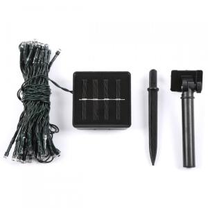 TERLARIS PENGIRIMAN CEPAT COD TaffLED Lampu Hias String Lights Solar Power Waterproof 100 LED RGB BERGARANSI MURAH/ lampu hias warna warni model barus teras depan rumah kamar tidur ruangan tahan air/tenaga surya cafe camping super terang multifungsi