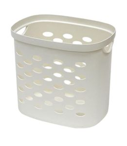 [ALGO] Laundry Basket 2-Tier With Wheels (Ivory color)