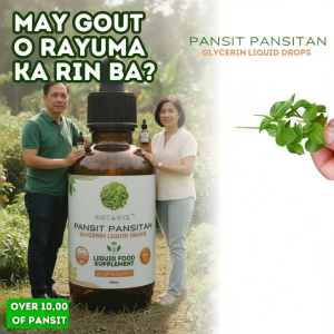 Daily Gout Care - Pansitan Pansitan Glycerin Liquid Drops to Prevent Joint Swelling