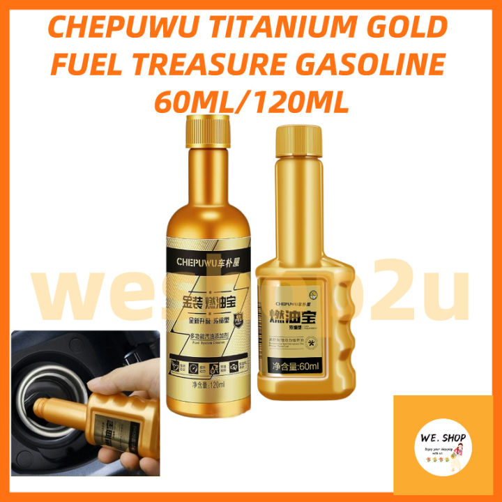 READY STOCK!!! 车仆屋汽车燃油宝Chepuwu Titanium gold Fuel