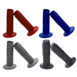 1 Pair Motorbike Handle Bar Grips Handle Grips Universal for Dirt Pit Bike Rubber Handlebar Grips Throttle Bar Grips