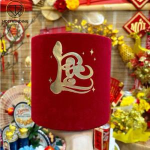 Bình Nhung Cắm Hoa Tết Đào Đông Táo ĐồngRẻ Quạt ĐồngLúa Mạch Trang Trí Nhà Cửa Decor Phòng.