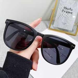 GUK Kacamata Hitam Wanita Lipat Korea Fashion Kacamata Gaya Pantai Terbaru Bisa di LIPAT Sunglasses Anti-UV Wanita Pria K52 1991