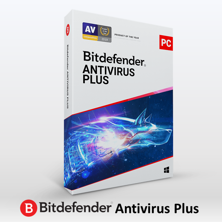 BitDefender Antivirus Plus 2024 Antivirus for Windows (13 Years, 13