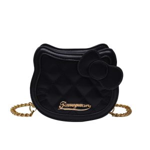 ULEEK Sanrio Hello Kitty Kawaii PU Shoulder Bag Mymelody Cinnamoroll Wallet Purses Handbags Kuromi Crossbody Girl Purses