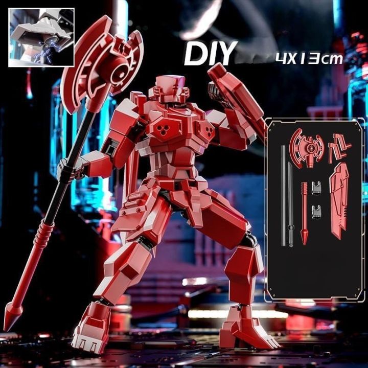 AODUOYAYA%20Assembled%20Titan%2013%20Action%20Figure%20Multi%20Joint%20Articulated%20Mech%20Robot%20Toy%20Collectible%20Display%20Fans%20-%20Image%207