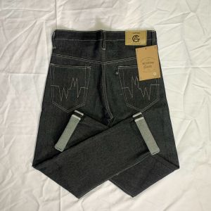 Promo Celana Denim Selvedge Accent 15 OZ Black Indigo