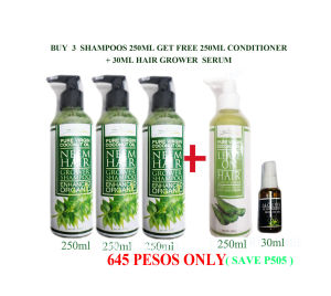 100% NATURAL NEEM ORGANIC SHAMPOO MADE WITH NATURAL HERBS AND EXTRACT