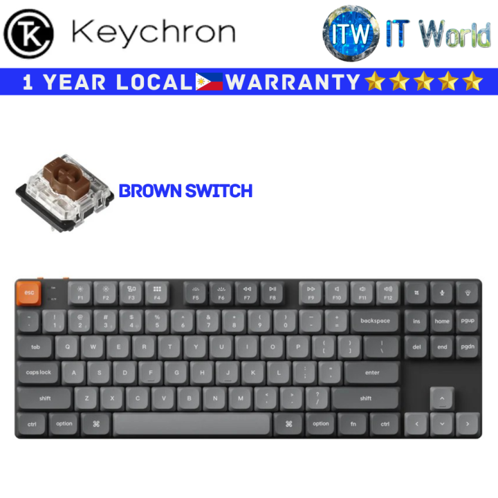 Itw Keychron Wireless Mechanical Keyboard K1 Max QMK/VIA RGB