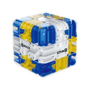SKISOPGO 3D Maze Puzzle Rolling Ball Cubes Maze Toys Six-sided Stress Reliever Toys Creative Gifts