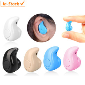 หูฟังไร้สายขนาดเล็กตัดเสียงรบกวนหูฟังบลูทูธชุดหูฟังแฮนด์ฟรีสเตอริโอ TWS พร้อมไมโครโฟนแบบมองไม่เห็น