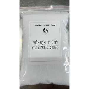 Phân Đạm Phú Mỹ Cao Cấp (Gói 500g/1kg Chiết Lẻ) - Urea Diêm Lạnh Siêu Vọt Đọt Nảy Chồi Xanh Dày Lá Phục Hồi Cây Cực Nhanh.