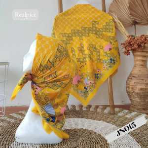 (BISA COD) Kerudung Segi Empat Voal Motif Bunga Dandelion HIjab Voal MOTIF Lasercut Kerudung Hijab Segi Empat Voal Premium/ Voal Motif