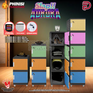 LEMARI PAKAIAN KINGDOM SLAP!! FULL CREAM LEMARI MINIMALIS SUSUN LEMARI SWING PLASTIK LEMARI BAJU LEMARI ROTAN SLAP