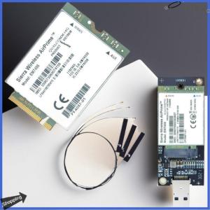 【jianzhanqinl】 1ชุดการ์ด4G 300Mbps WWAN EM7455ไร้สาย1103582 fdd tdd LTE Cat6 NGFF M.2โมดูล4G สำหรับแล็ปท็อปและเราเตอร์4G