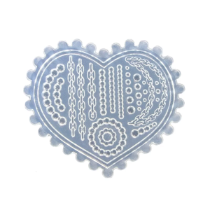 3D Chain Pearl Flower Nail Art Mold Silicone Combination Decorative Mold Nail Art Making Tool Silicone Carving Mould