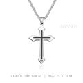 Dây Chuyền Thánh Giá. Mặt Dây Chuyền Thánh Giá Chữ Thập. Vòng Cổ Thánh Giá Nam Nữ Thép Titan Không Gỉ. 