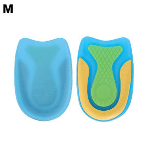 Silicone Gel Heel Pad Foot Pain Relief U-Shape Heel Cushion Inserts For Shoes Heel Protector Plantar Fasciitis Insole
