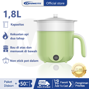 Maimeite rice cooker mini panci listrik serbaguna magicom 1.8 liter mejikom magic com