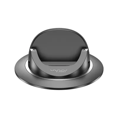 Vyvylabs Car Mount Dashboard Holder Rotating Removable Glue One-hand Operation Stable Support for All Mobile Phone