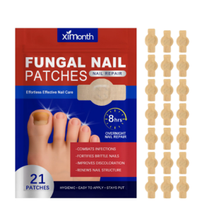 21Pcs/Bag Antifungal Nail Treatment Patches for Damaged Nails Available both day and night