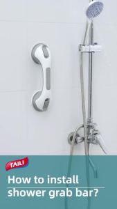 TAILI 2pcs Anti Slip Grab Bar Toilet Bathroom Safety Handrail for Elderly Kids