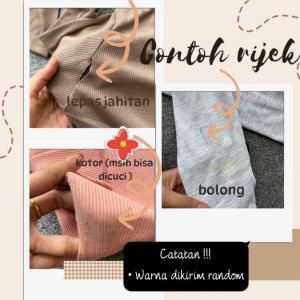CELANA KNIT ZAHRA - CELANA KNIT COZIE PANTS - CELANA PANJANG HIGHWAIST WANITA - KULOT RIB PREMIUM