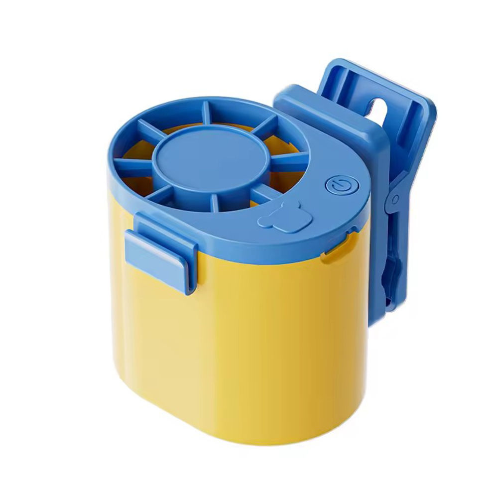 Portable Mini Clip Fan USB Rechargeable 3 Speed Adjustable Handheld Cooling Fan For Desk Stroller Office Outdoor Travel Daily Use_voghion.com